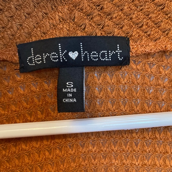 Knit orange long sleeve - Picture 5 of 5